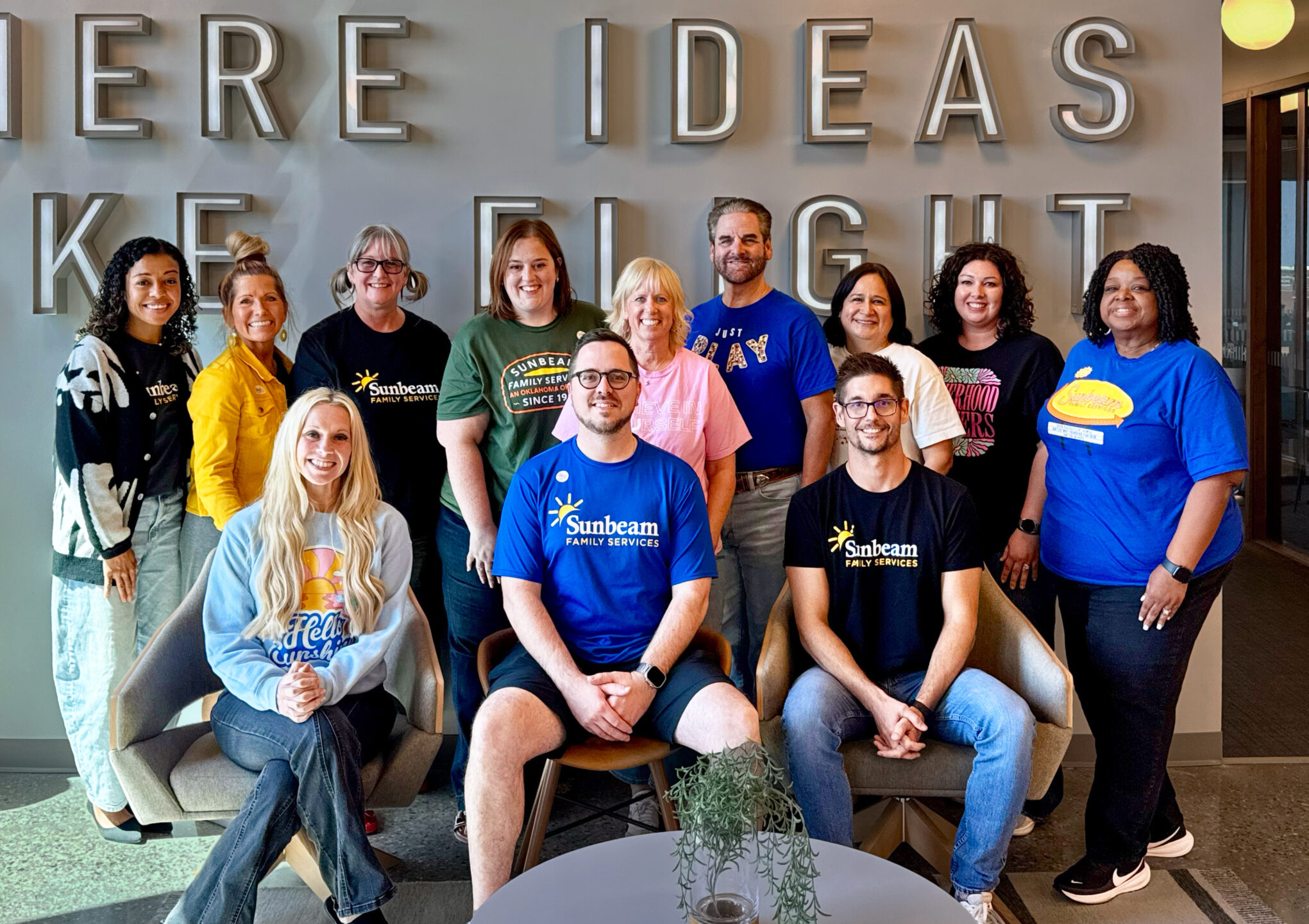 group photo of Sunbeam leadership team